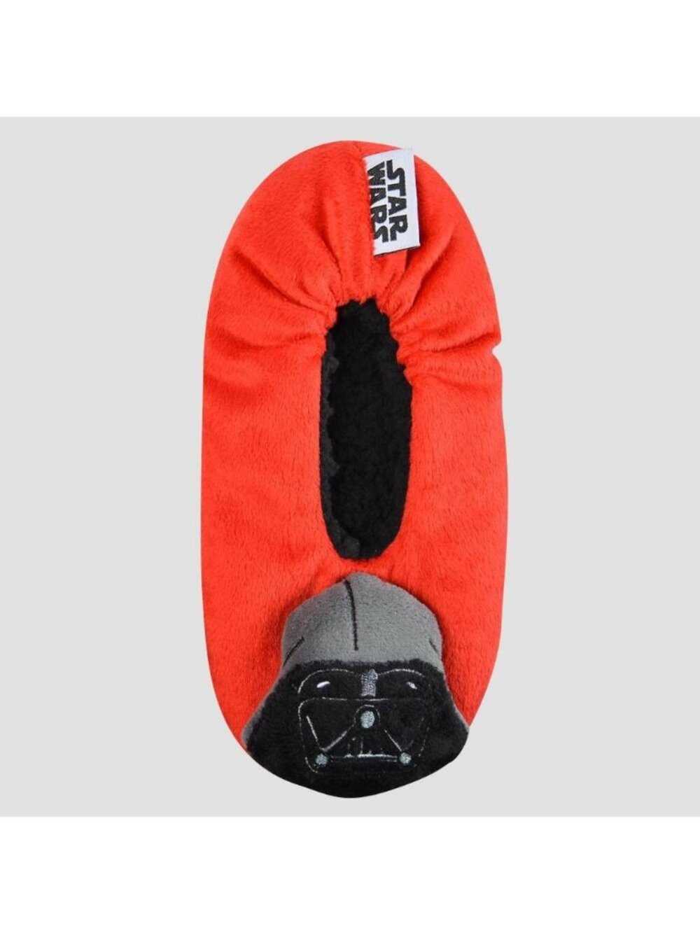 Boys' Star Wars Darth Vader Slipper Socks - Red S/M